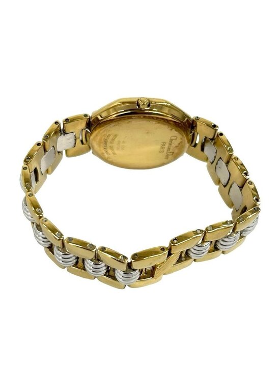 Dior Vintage Octagon Stainless Steel Quartz Watch Wrist Gold main image 4